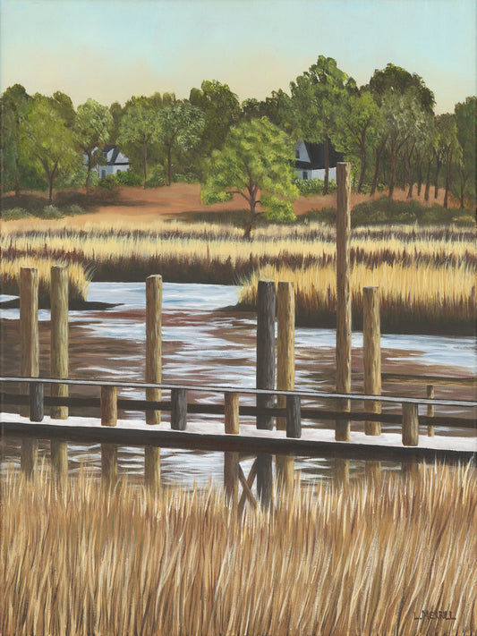 Calabash River Watch, giclee print by Linda Merrill
