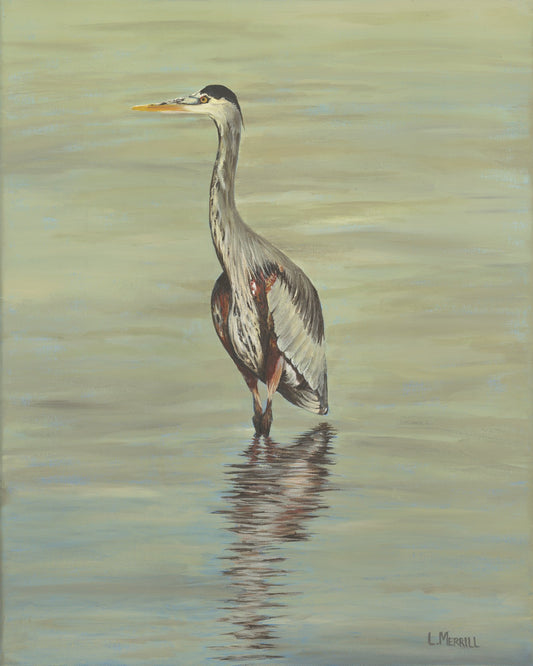 Calm & Cool, giclee print by Linda Merrill