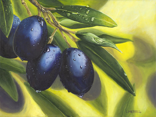 Mediterranean Mist, giclee print by Linda Merrill